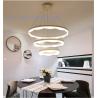Buy cheap LED Pendant Lightings Flower Shape Round Acrylic Aluminium 110w from wholesalers