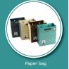 Buy cheap Matte lamination paper shopping bags gift paper bag with handle design from wholesalers