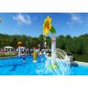 Buy cheap Summer Water Park Equipment , Indoor Water Play Equipment Updated Design from wholesalers