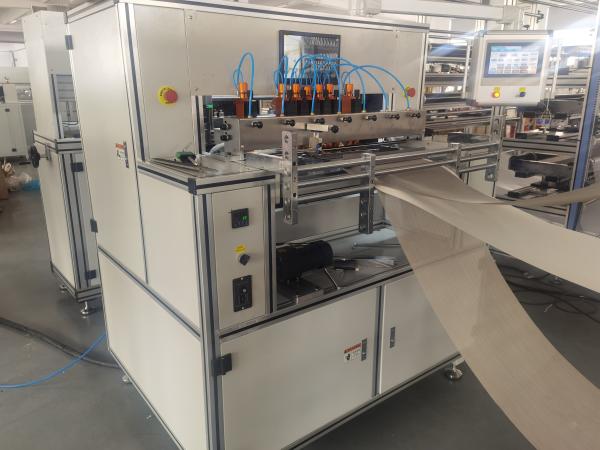 Buy cheap Stainless Steel Hydraulic Filter Pleating Machine 4KW 380 Pleats/Min Speed from wholesalers