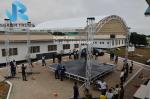 Outdoor Concert Aluminum Truss Frame , 290mm - 1200mm Aluminum Stage Truss