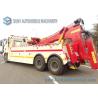 Buy cheap 6 X 4 FAW Rotator Wrecker Road Rescue Truck 50 Ton 180kw / 245hp from wholesalers