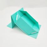 Green Foldable Magnetic Boutique Gift Box Hard Cardboard Gift Boxes
