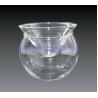 Buy cheap Kitchen Glass Caviar Server , Round Shaped Caviar Plate Plus Bowl For Ice from wholesalers