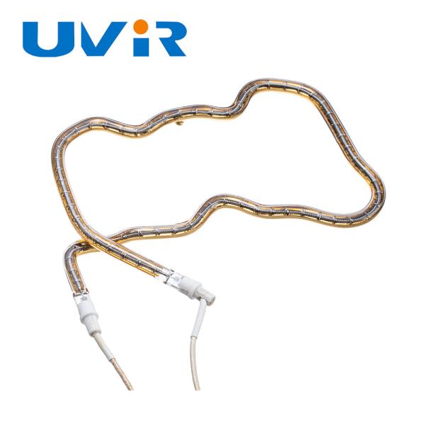 Buy cheap Customized Special Shaped Infrared Heating Lamp Tube Quartz Halogen Lamps from wholesalers