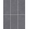 Buy cheap Acid-Resistance 60x120cm Cement Gray External Curtain Wall Thick Tile For Swimming Pool from wholesalers