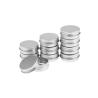 Buy cheap 5ml 10ml 20ml 30ml 50ml 60ml 80ml 100ml 150ml 200ml Round Aluminum Cosmetic Tin Container Metal Aluminum Jar from wholesalers