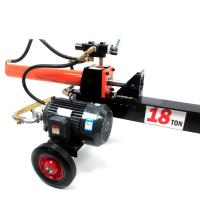 Buy cheap Splitting Wood Logs With 18Ton Hydraulic Log Splitter Raw Material Wood Tree product
