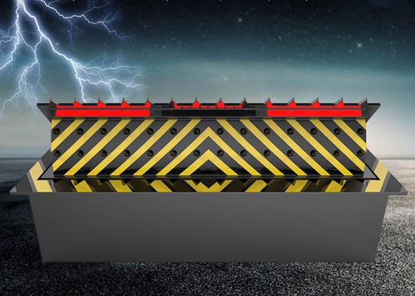 Buy cheap Hydraulic Control Security Road Blocker Spray Anti-Rust Paint With LED Light from wholesalers