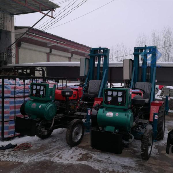 Buy cheap High Quality Trailer Mounted Water Well Drilling Rig/drilling rigs AKL-120T depth 120m from wholesalers
