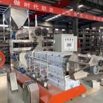 Industrial 220V Twin Screw 100kg/Hr Fish Feed Extruder