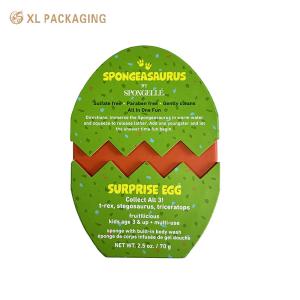 Wholesale Easter Egg Shaped Open Lid Gift Boxes Rigid Cardboard Kids Gift Packaging Paper Box from china suppliers