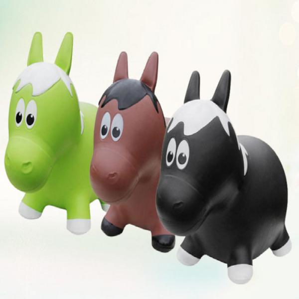 Buy cheap pvc kids inflatable jumping cows from wholesalers