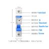Buy cheap Chint NXB Miniature Circuit Breaker 1~63A, 80~125A, 1P,2P,3P,4P for Circuit Protection AC230/400V Use from wholesalers
