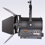 CRI 92 Film Lights 200W LED Fresnel Light Bi Color NO Fan for Professional