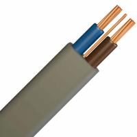 Buy cheap Customizable TPS PVC Flat Cable Two Core PVC Insulated Sheathed Ground Wire product