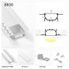 Buy cheap Gypsum Trimless Recessed Aluminium Led Channel Ceiling Mount Linear Light from wholesalers