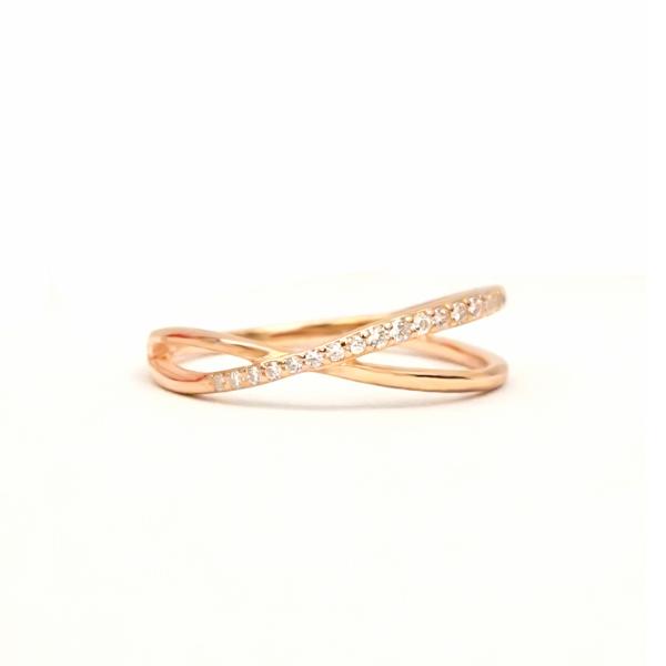 Buy cheap Round Silver Cubic Zirconia Rings , Golden Zirconia Engagement Rings from wholesalers
