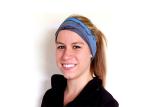 Polyester Orange Bandana Neck Gaiter , Motorbik Seamless Connect Head Scarf