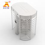 Station / Scenic / Hospital Half Height Turnstile One Way Manual Stainless Steel