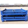Buy cheap Anti Corrosion Storage Steel Pallet Cages Container Half Open Gates from wholesalers