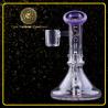 Buy cheap Hookah Pipe Heavy 10" Glass Water Bongs Flat Base Tobacco Mushroom from wholesalers