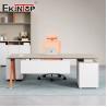 Buy cheap Modern Office Table Ergonomic Executive Office Desk Wood Modular Desk Furniture from wholesalers