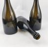 Buy cheap 500ml 750ml Glass Liquor Beverage Burgundy Wine Bottle with Round Shape Decoration from wholesalers