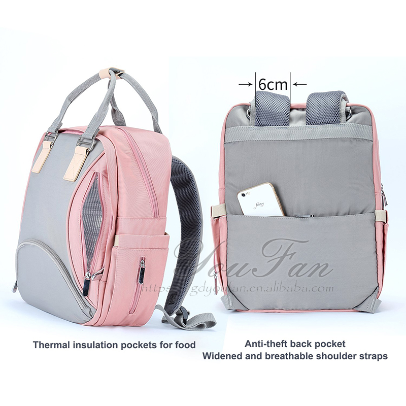 Multi-Function Maternity Nappy Bag Diaper Bag Backpack
