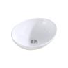 Buy cheap White Vessel Sink Table Top Bathroom Ceramic Sanitary Wares Art Wash Basin from wholesalers