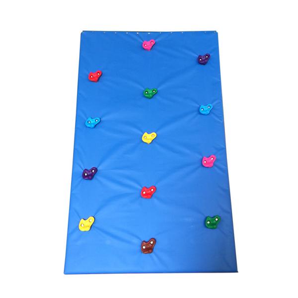 Outdoor Toddler Rock Climbing Wall / Backyard Rock Climbing Wall With Horizontal