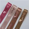 Buy cheap Customized Satin 3D Name Company Logo Printed Floral Ribbon for Valentine's Day Decor from wholesalers