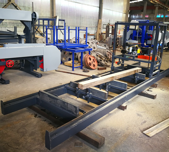 Electrical Big Log Sawmill 2 Meter Big Timber Saw Mill Wood Cutting Machine