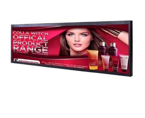 Buy cheap Popular Ultra Wide Bar Type LCD Advertising Display For Train Station from wholesalers