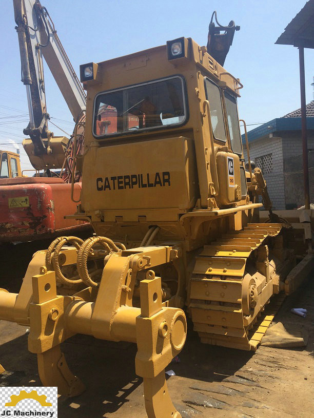 104Kw Used Cat Bulldozer D6D With Turbocharged Aspiration Newly Painted