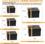 X-Large Gift Boxes With Lids, Extra Large Shirt Boxes Robe Boxes For Christmas
