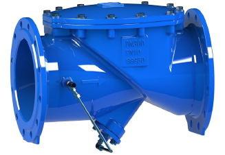Buy cheap RDCS Ductile Iron Swing Check Valve Hydraulic Cushion Double Flange Design from wholesalers