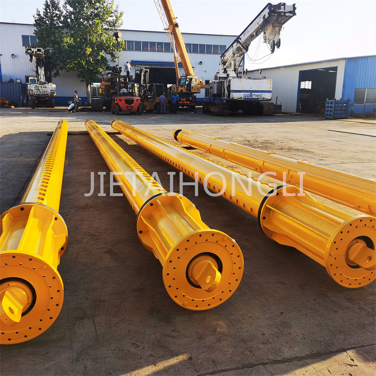 Rotary Drill Rig Interlocking Kelly Bar Foundation Pilling