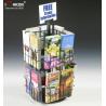 Buy cheap CD Merchandising Metal Display Racks 32 Pockets Book Retail Rotating Display Rack from wholesalers