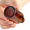 Buy cheap 10ml 20ml 30ml Brown Essential Oil Glass Bottle with Bamboo Cover Base Material Glass from wholesalers