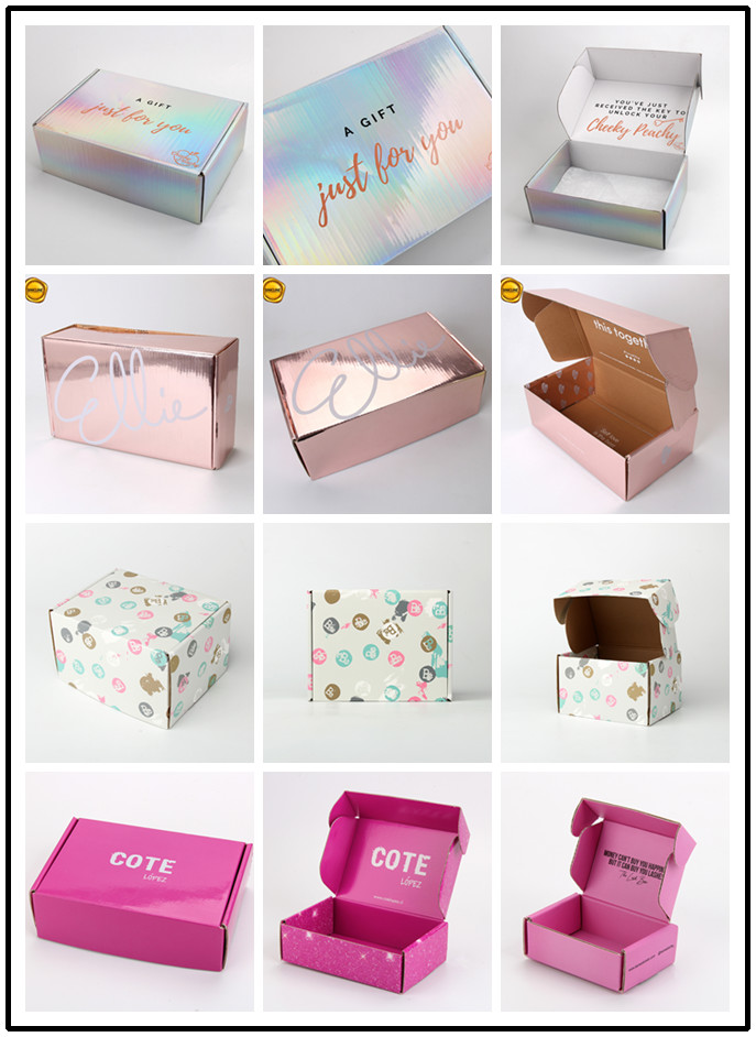 Eco-Friendly Customized Corrugated Mailer Box With Insert For Steamers