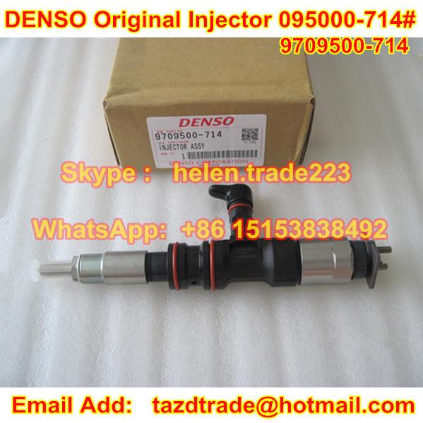 Buy cheap DENSO Original CR Injector 095000-7140 / 095000-714# / 9709500-714 , HYUNDAI 33800-52000 from wholesalers