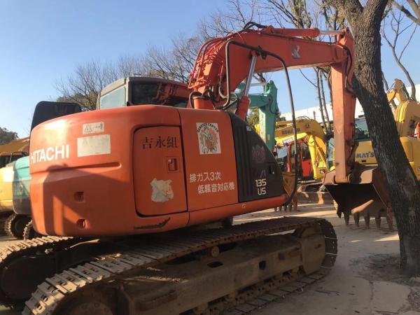 Buy cheap ZX135US Second Hand Excavator Good Condition Hitachi Crawler Excavator Original Color from wholesalers