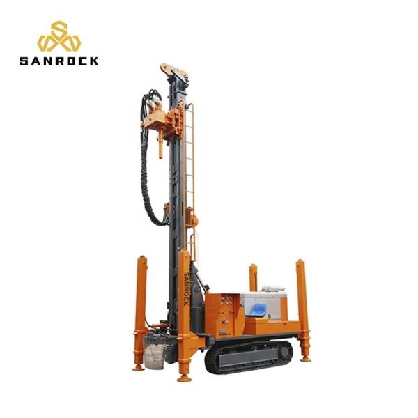 Quality Water Well Drilling Rig With Compressor 600m Bore hole Truck Mounted Water Well Drill Rig for sale