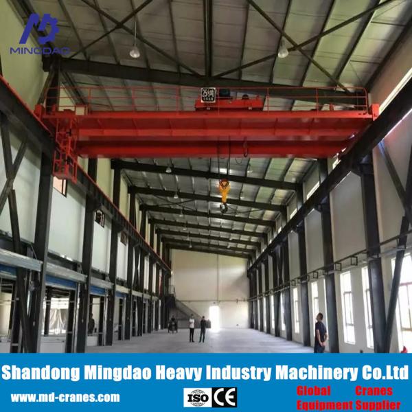 Buy cheap Top Quality 10 Ton Double Girder Overhead Bridge Crane with Trolley Electric Hoist from wholesalers