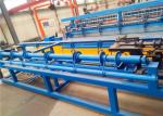 Single Wire Chain Link Fence Machine Twisted / Knuckled Sides Energy Saving
