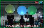 1m DIA Inflatable Lighting Decoration Balloon With Color Changing LED Light