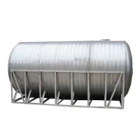 Buy cheap Horizontal Water Storage Tanks With Cylinder Shape Welding Assmebling product