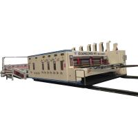 Buy cheap Corrugated Cardboard 3 Color Flexo Printing Machine Printer slotter die cutter product