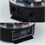 Disco DJ Stage LED Christmas Light Crystal Magic Ball Effect 6 Color / 3 Color